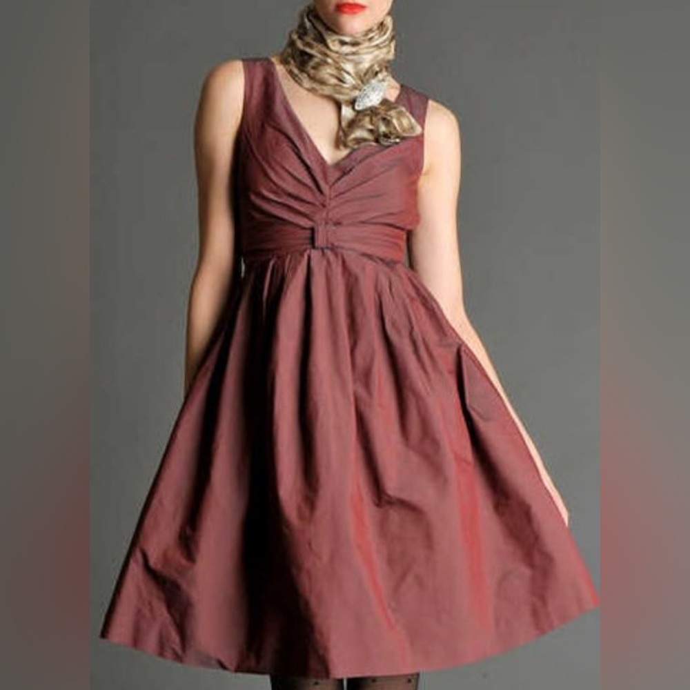 Banana Republic Fit & Flare Mad Men Dress Size 10 Cocktail Betty iridescent